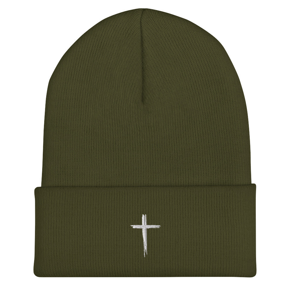'The Cross' - Cuffed Beanie