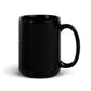 'The Cross' Black Glossy Coffee Mug