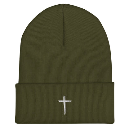 'The Cross' - Cuffed Beanie