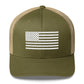 American Flag Trucker Hat